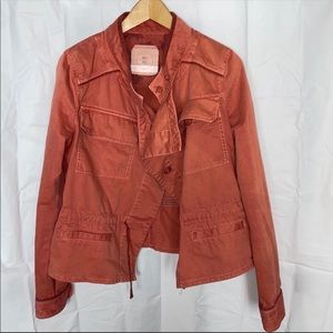 Hei Hei m utility jacket drawstring waist